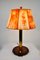 Vintage Art Deco Floral Table Lamp 2