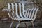 Chaises de Jardin Antique en Fer Forgé, Set de 2 10