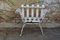 Antique Wrought Iron Garden Chairs, Set of 2 6