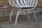 Antique Wrought Iron Garden Chairs, Set of 2 19