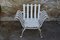 Antique Wrought Iron Garden Chairs, Set of 2 8