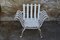Antique Wrought Iron Garden Chairs, Set of 2, Image 8