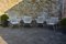 Antique Wrought Iron Garden Chairs, Set of 2 4