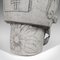 Englischer Vintage Skull Briefbeschwerer aus Marmor von Dominic Hurley, 1980er 12