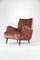 Poltrone 806 e divano di Carlo de Carli per Cassina, anni '50, set di 3, Immagine 4