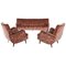 806 Armchairs & Sofa by Carlo de Carli for Cassina, 1950s, Set of 3 1