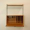 Modular Ash Veneer Bookcase with Top Cabinet by Kajsa & Nils ''Nisse'' Strinning for String, 1960s, Immagine 3