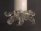 Lámpara colgante de cristal de Murano de Leucos, años 70, Imagen 2