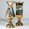 Italian Porcelain Vases from SSF, 1950s, Set of 2 3
