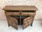 Spanish Baroque Style Carved Walnut Credenza, Image 5