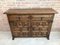 Spanish Baroque Style Carved Walnut Credenza 2