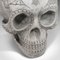 Adorno decorativo en forma de calavera de mármol de Dominic Hurley, años 80, Imagen 8