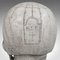 Adorno decorativo en forma de calavera de mármol de Dominic Hurley, años 80, Imagen 12