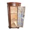 Vintage Wood Corner Cabinet 2