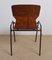 Vintage Industrial Brown Stacking Dining Chair from Eromes 6