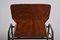 Vintage Industrial Brown Stacking Dining Chair from Eromes, Image 3