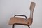 Chaise de Salon Empilable Vintage Industrielle Marron de Eromes 2