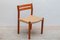 Paper Cord Dining Chairs by Heinrich Möller for J.L. Møllers, 1970s, Set of 4 3