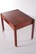 Danish Teak Side Table with Drawers on Wheels, 1960s, Image 7