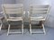 Mid-Century White Wooden Folding Garden Chairs, 1960s, Set of 4 17