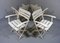 Mid-Century White Wooden Folding Garden Chairs, 1960s, Set of 4, Immagine 10