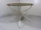 Mid-Century White Iron Garden Table and Chairs Set, 1950s, Set of 5, Image 12