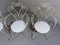 Mid-Century White Iron Garden Table and Chairs Set, 1950s, Set of 5 22