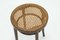 Bentwood & Rattan Stool, 1950s, Immagine 6