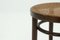 Bentwood & Rattan Stool, 1950s 2