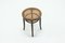 Bentwood & Rattan Stool, 1950s, Immagine 3