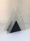 Glass Triangular Table Lamp, 1960s, Image 9