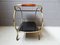 Mid-Century Brass and Glass Trolley 4