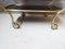 Mid-Century Brass and Glass Trolley 9