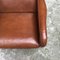 Italian Brown Leather Lounge Chair, 1960s 9