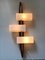 Large Teak and Brass Sconce from Lunel, 1960s 4