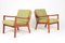 Mid-Century Danish Lounge Chairs by Ole Wanscher for France & Søn / France & Daverkosen, 1960s, Set of 2 3