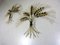Iron Wheatsheaf Wall Decorations from Curtis Jere, 1960s, Set of 2 3