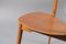 Mid-Century Oak Heart Dining Chairs by Hans Wegner for Fritz Hansen, Set of 7, Immagine 21