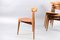 Mid-Century Oak Heart Dining Chairs by Hans Wegner for Fritz Hansen, Set of 7, Immagine 29