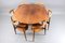 Mid-Century Oak Heart Dining Chairs by Hans Wegner for Fritz Hansen, Set of 7, Image 8