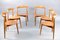 Mid-Century Oak Heart Dining Chairs by Hans Wegner for Fritz Hansen, Set of 7 10