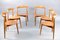 Mid-Century Oak Heart Dining Chairs by Hans Wegner for Fritz Hansen, Set of 7, Immagine 10