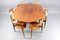 Mid-Century Oak Heart Dining Chairs by Hans Wegner for Fritz Hansen, Set of 7, Immagine 2