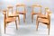 Mid-Century Oak Heart Dining Chairs by Hans Wegner for Fritz Hansen, Set of 7 24