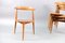 Mid-Century Oak Heart Dining Chairs by Hans Wegner for Fritz Hansen, Set of 7 37