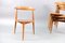 Mid-Century Oak Heart Dining Chairs by Hans Wegner for Fritz Hansen, Set of 7, Immagine 37