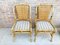 Chaises Mid-Century en Bambou, Set de 2 3