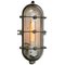 Vintage Industrial Cast Iron and Clear Glass Sconce from Industria Rotterdam, 1950s 3