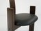 Mid-Century Black Leather Golem Dining Chairs by Vico Magistretti for Poggi, Set of 2, Immagine 6