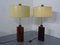 Danish Rosewood and Brass Floor Lamps, 1960s, Set of 2 35